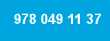 978 049 11 37 978 049 11 37
